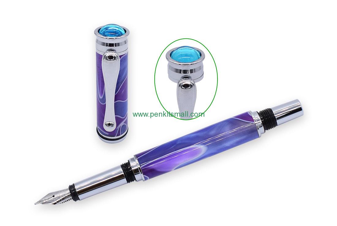 RZ-FP832#-CHRChrome Luna Veyra fountain pen kits