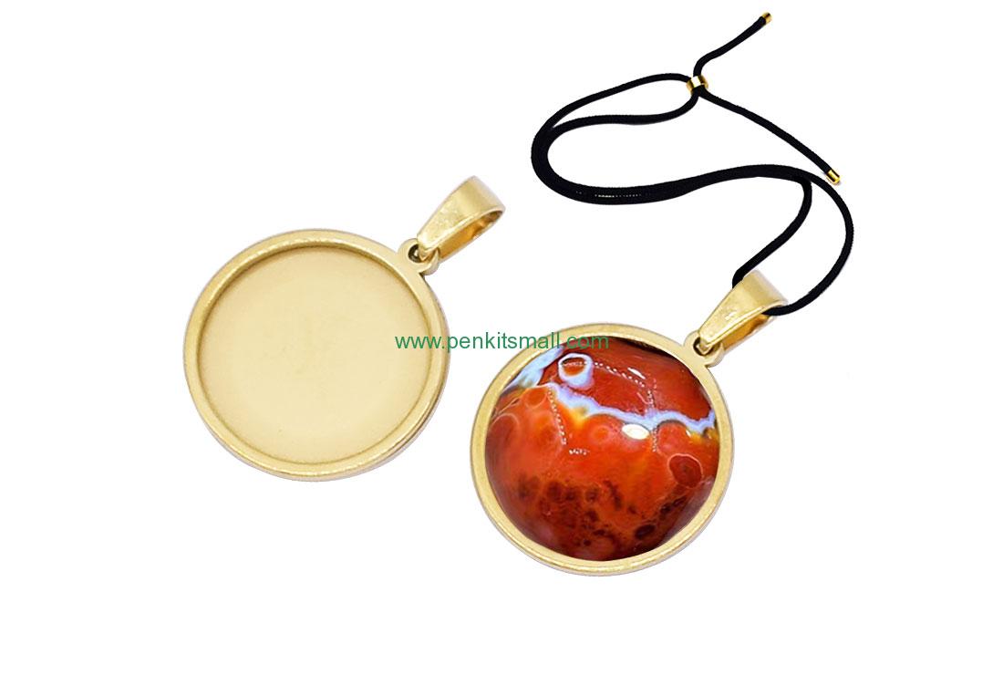 RZ-PK836#-G20Gold high-quality Necklace pendant kits
