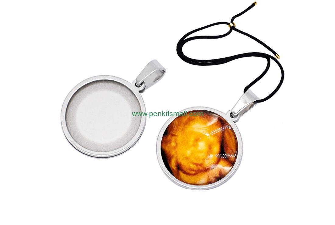 RZ-PK836#-S20Silver high-quality Necklace pendant kits