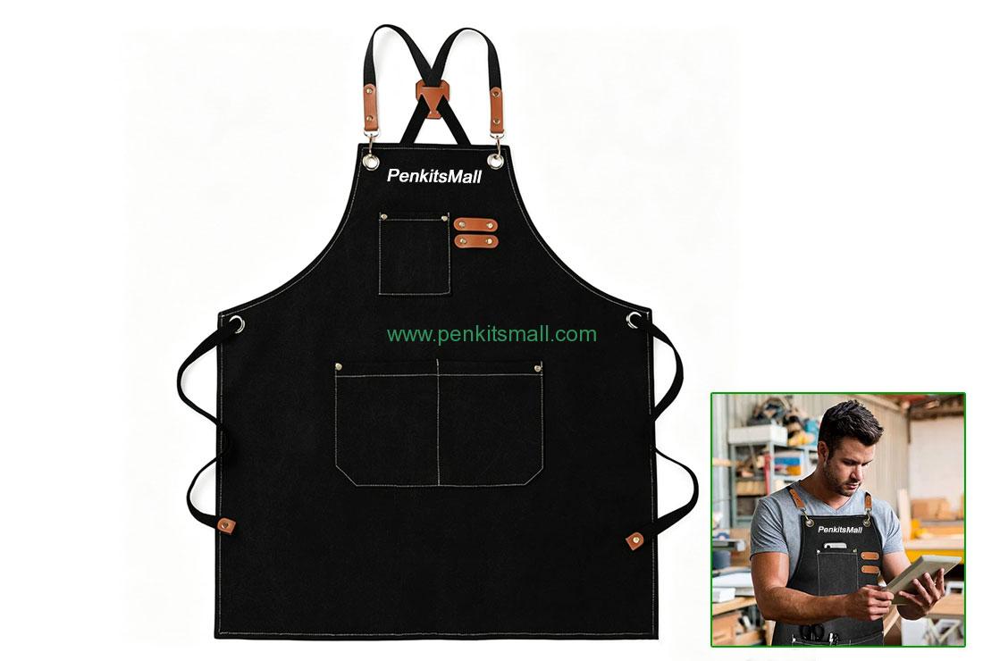 RZ-WAP01-BKBlack PenkitsMall Woodturning Aprons