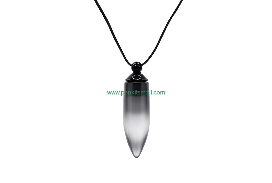 RZ-PK871#-BCBlack Chrome Necklace pendant kits